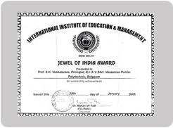 Award function to Prof. S. Venkatram